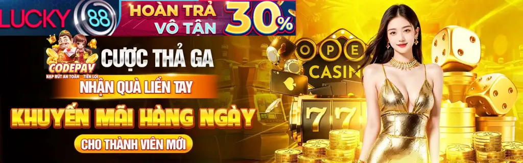 Tiền thưởng chào mừng dành cho thành viên mới tại tip88 win Casino